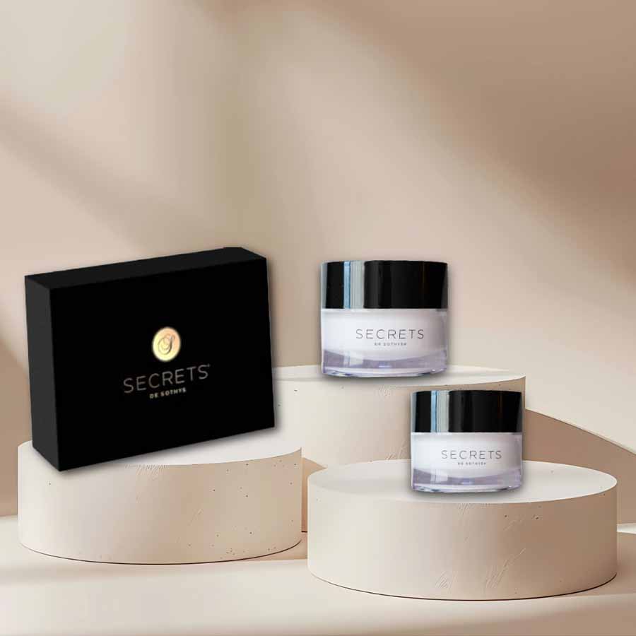 Coffret Secrets Sothys - Crème Secrets + Crème yeux et lèvres